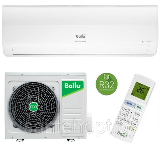 Кондиционер Ballu Greenland DC inverter BSGRI-12HN8_22Y