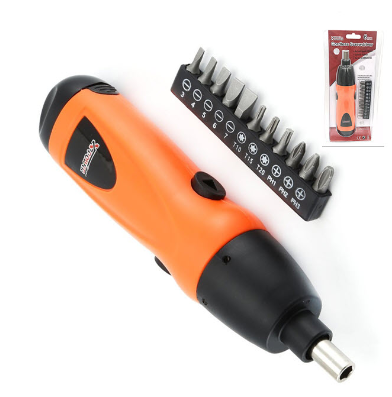 Электрическая отвертка на батарейках X-Power Cordless Screwdriver с набором бит KCS12A - фото 7 - id-p107999164