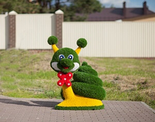 Фигуры из искусственной травы для Детских площадок "Улитка"