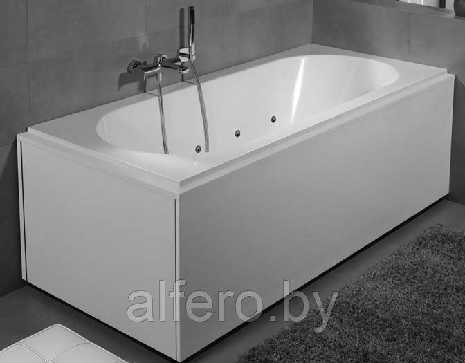 Ванна квариловая Villeroy&Boch Cetus 170x75, с ножками, белая, UBQ170CEU2V-01 - фото 5 - id-p198091574