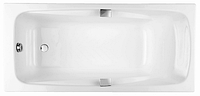 Ванна чугунная 160x75 Jacob Delafon Repos E2929-00, с отверстиями для ручек