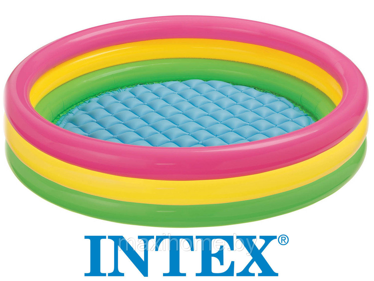 Надувной бассейн Intex 57422 "Радуга" 147 см - фото 3 - id-p198095773