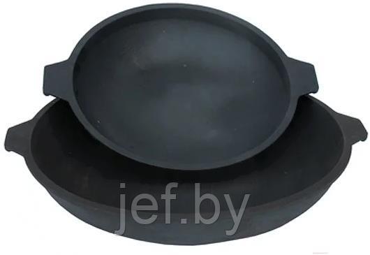 Сковорода-жаровня чугунная ф 35х6,5 см ЛЕГМАШ 16С24-07536844