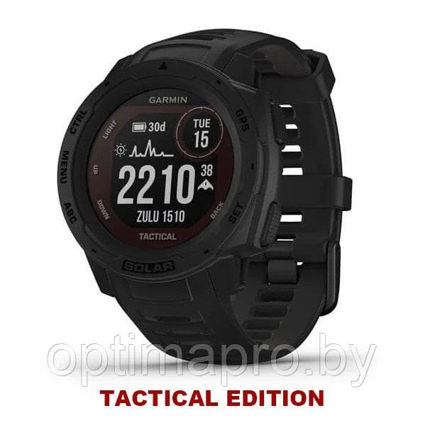 Умные часы Garmin Instinct Solar Tactical Edition - фото 1 - id-p198183822
