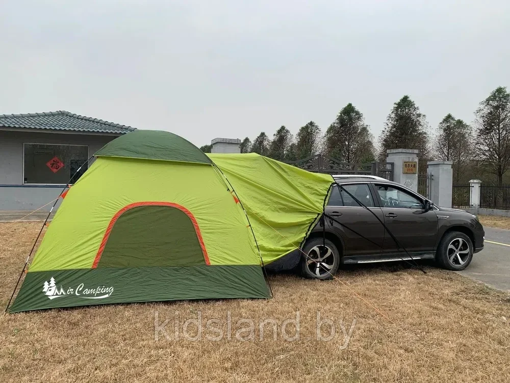 Кемпинговая палатка Mircamping 5-ти местная 1900 с укрытием для автомобиля - фото 3 - id-p197783174