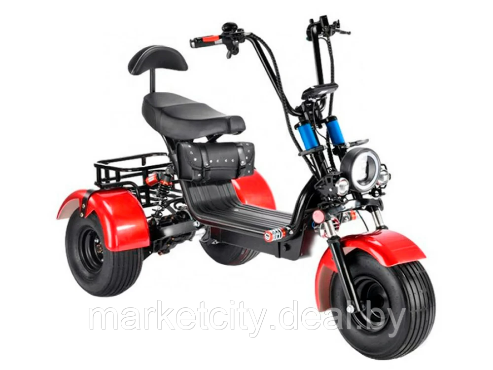 Gt x5 trike / Трехколесный электроскутер CityCoco GT X5 TRIKE - фото 1 - id-p198050676