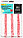 Насадка для швабры Perfecto linea 43*14 см, красная полоска, фото 2