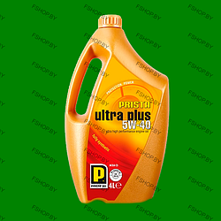 PRISTA ULTRA  PLUS 5W40 - 4 литра — Синтетическое моторное масло — Бензиновое-Дизельное