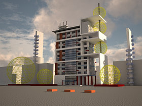 Визуализации зданий
