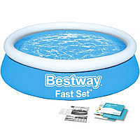 Бассейн надувной Bestway 57392 Fast Set 183x51 см