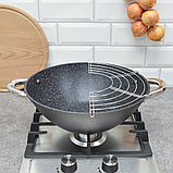 Казан-вок 4,4л с крышкой Bella Cucina BC-4030 WOK, фото 3