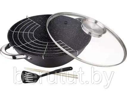 Казан-вок 5,6 л с крышкой Bella Cucina BC-4031 WOK