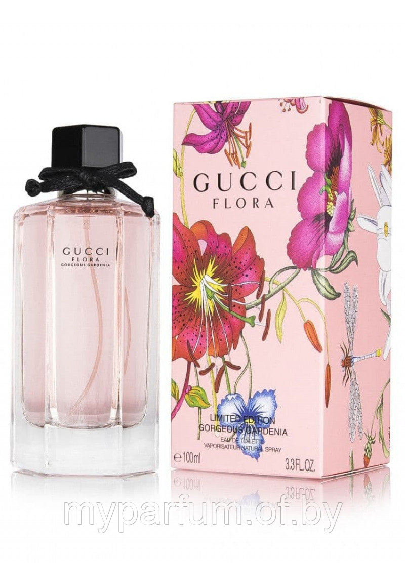 Женская туалетная вода Gucci Flora Gorgeous Gardenia Limited Edition edt 100ml - фото 1 - id-p198303279