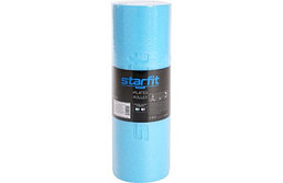 Ролик массажный для йоги STARFIT Core FA-501 (45см x 15см, синий/голубой)