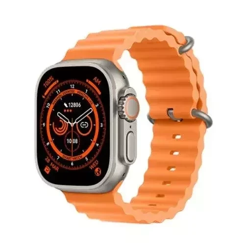 Умные часы Smart Watch X8 ULTRA (оранжевый) - фото 1 - id-p198308939