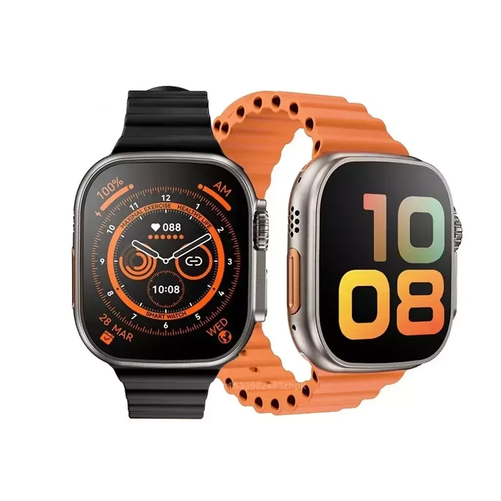 Умные часы Smart Watch X8 ULTRA (оранжевый) - фото 2 - id-p198308939