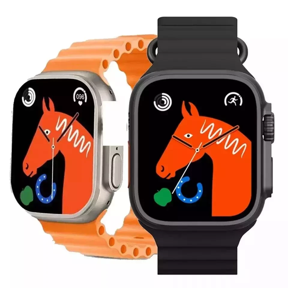 Умные часы Smart Watch X8 ULTRA (оранжевый) - фото 3 - id-p198308939