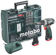 Аккумуляторная дрель-шуруповерт Metabo PowerMaxx BS Basic Set (600080880)