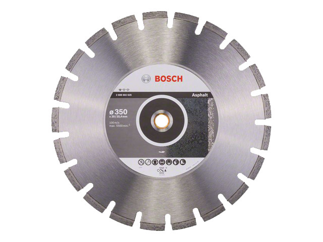 Алмазный круг Bosch 350х20/25,4мм асфальт Professional (2608602625) - фото 1 - id-p198306224