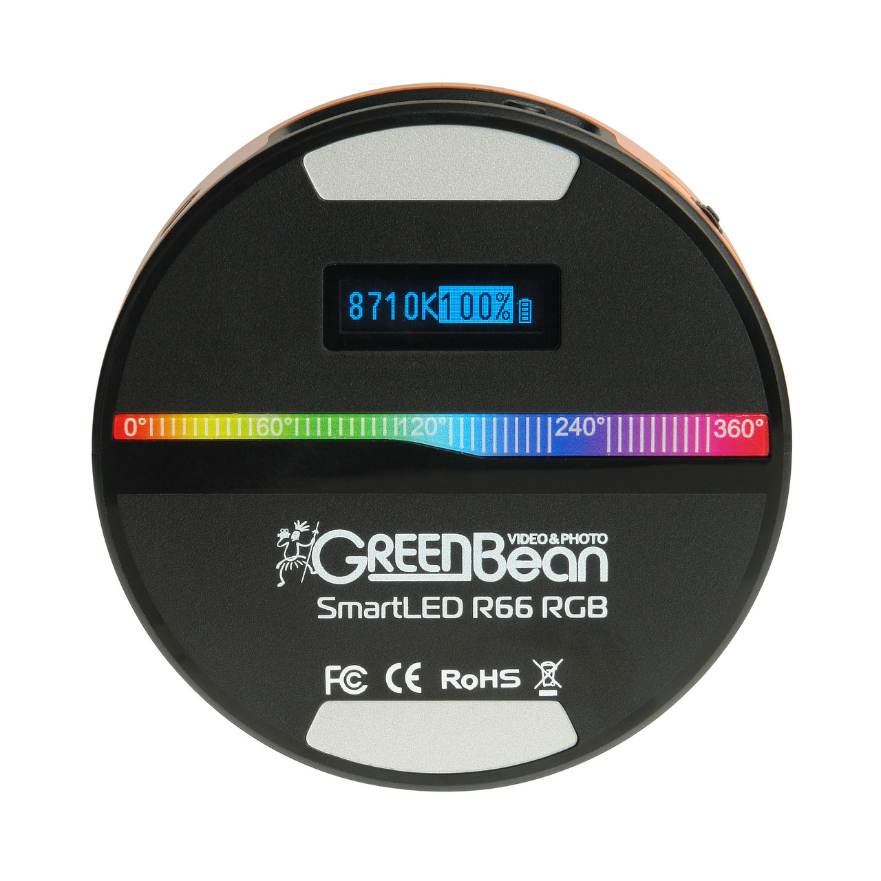 Осветитель GreenBean SmartLED R66 RGB накамерный светодиодный - фото 5 - id-p198309848