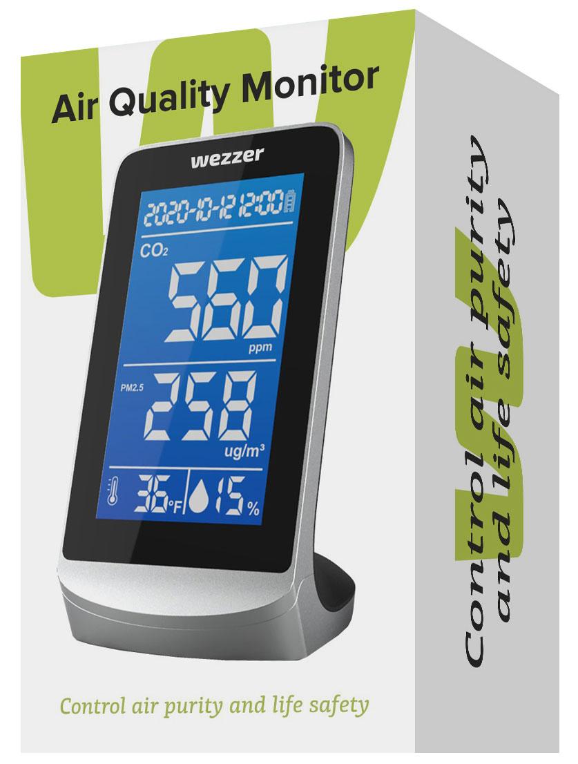 Монитор качества воздуха Levenhuk Wezzer Air PRO DM40 - фото 3 - id-p198309914