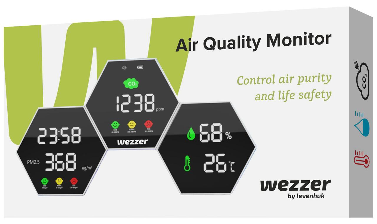 Монитор качества воздуха Levenhuk Wezzer Air PRO DM50 - фото 4 - id-p198309918
