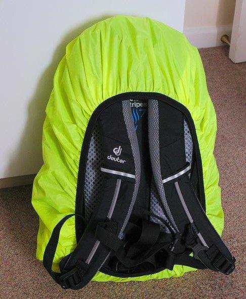 Чехол - дождевик на рюкзак "Notable" / светоотражающий, водоотталкивающий / размер М-L (25-50 литров). Полосы - фото 5 - id-p198309222