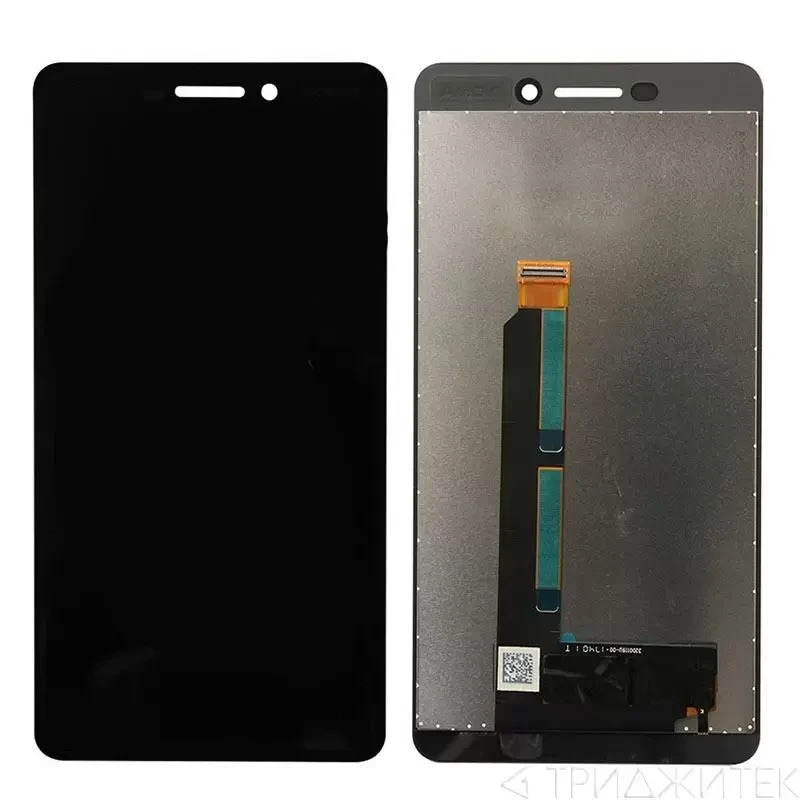 Дисплей для Nokia 6.1 + тачскрин, черный (оригинал LCD)