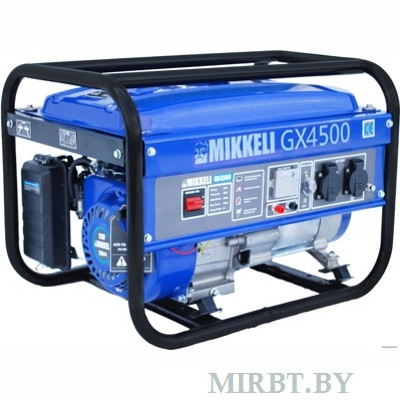 Бензиновый генератор Mikkeli GX4500 - фото 1 - id-p198329203
