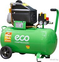 Компрессор ECO AE-501-3 (260 л/мин, 8 атм, коаксиальный, масляный, ресив. 50 л, 220 В, 1.80 кВт)