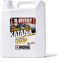 Масло IPONE FULL POWER KATANA 10W50 моторное,100% Synthetic with Ester, 5 л