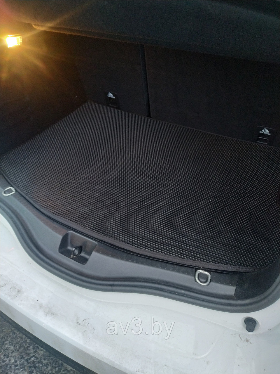 Коврик в багажник EVA Renault Scenic 4 2016- (КОРОТКИЙ) / Рено Сценик 4 ...