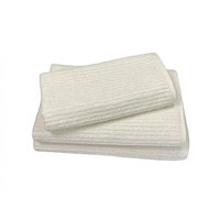 Махровое полотенце для лица 50х90 молочно-белое NURPAK 247