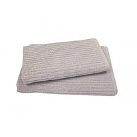 Махровое полотенце банное 90х150 серое NURPAK 635