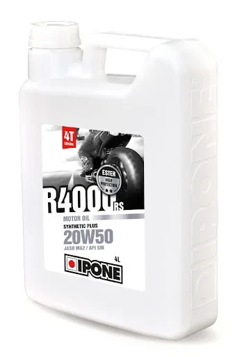 Масло IPONE R4000 RS 20W50 моторное, Synthetic Plus, 4 л - фото 1 - id-p162649310