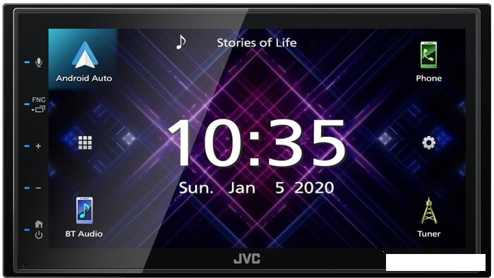 USB-магнитола JVC KW-M560BT