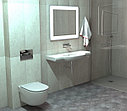 УНИТАЗ ПОДВЕСНОЙ ROCA MERIDIAN RIMLESS COMPACTO 36X48, фото 6