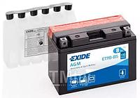 Аккумулятор AGM 12V 8Ah 110A 105x70x150 mm EXIDE ET9B-BS