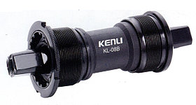 Полу-картридж каретки KL-08B Kenli 68x122 мм, 1.37"x24tpi, ось под квадрат, сталь/пластик