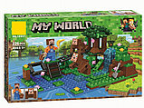 Конструктор BELA My World 10961 Тренировка обезьян,  226 деталей (аналог лего), фото 3