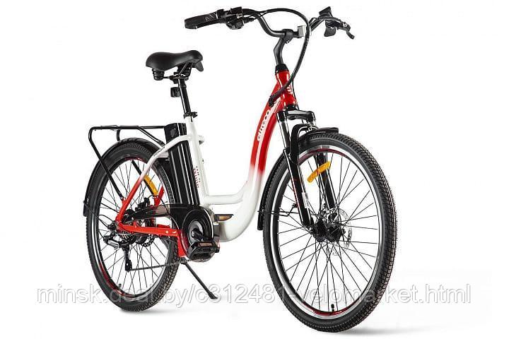 Электровелосипед (велогибрид) Eltreco White - фото 5 - id-p198354921