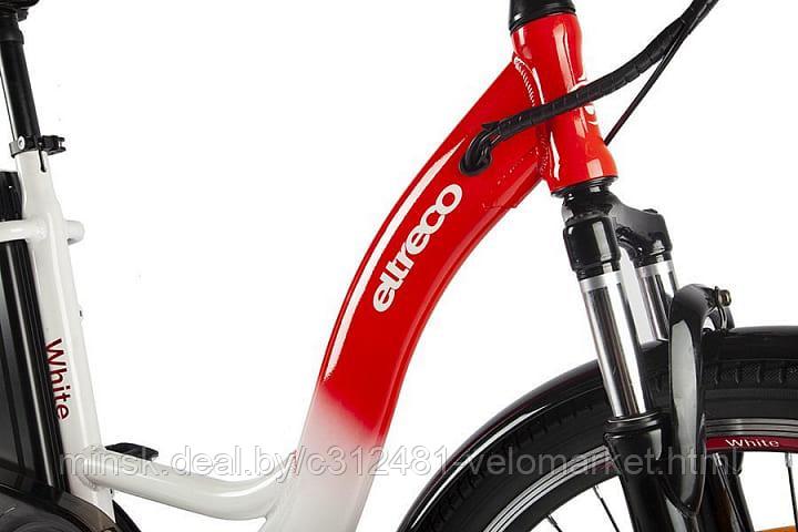Электровелосипед (велогибрид) Eltreco White - фото 8 - id-p198354921