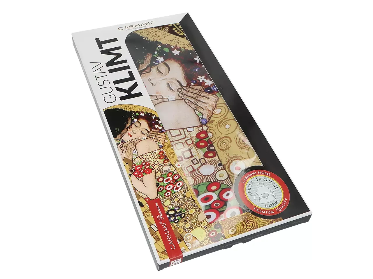 Фартук подарочный - G. Klimt "Поцелуй" 77х59 см. - фото 3 - id-p198355401