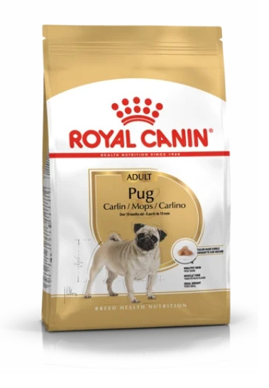 Сухой корм для собак Royal Canin Pug Adult 7.5 кг - фото 1 - id-p198355302