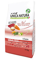 Сухой корм для собак Unica Natura Unico Maxi (Оленина, рис и морковь) 12 кг