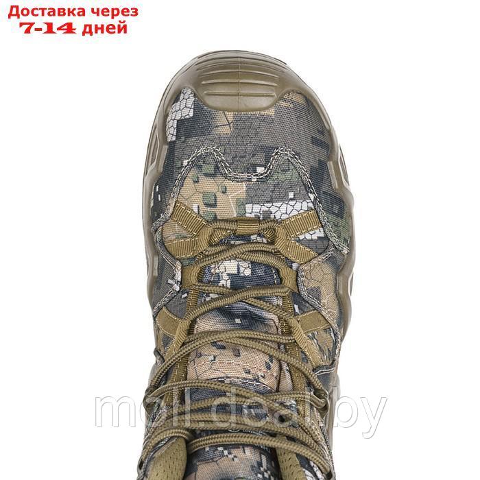 Ботинки треккинговые демисезонные Elkland 175, бежевый камуфляж, размер 43 - фото 4 - id-p198327755