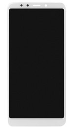 LCD дисплей для Xiaomi Redmi 5 в сборе с тачскрином, белый