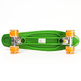 Пенниборд Gravity Falls 56 х 16 см, колёса световые PU 60х45 мм, ABEC 7, цвет зелёный, фото 4