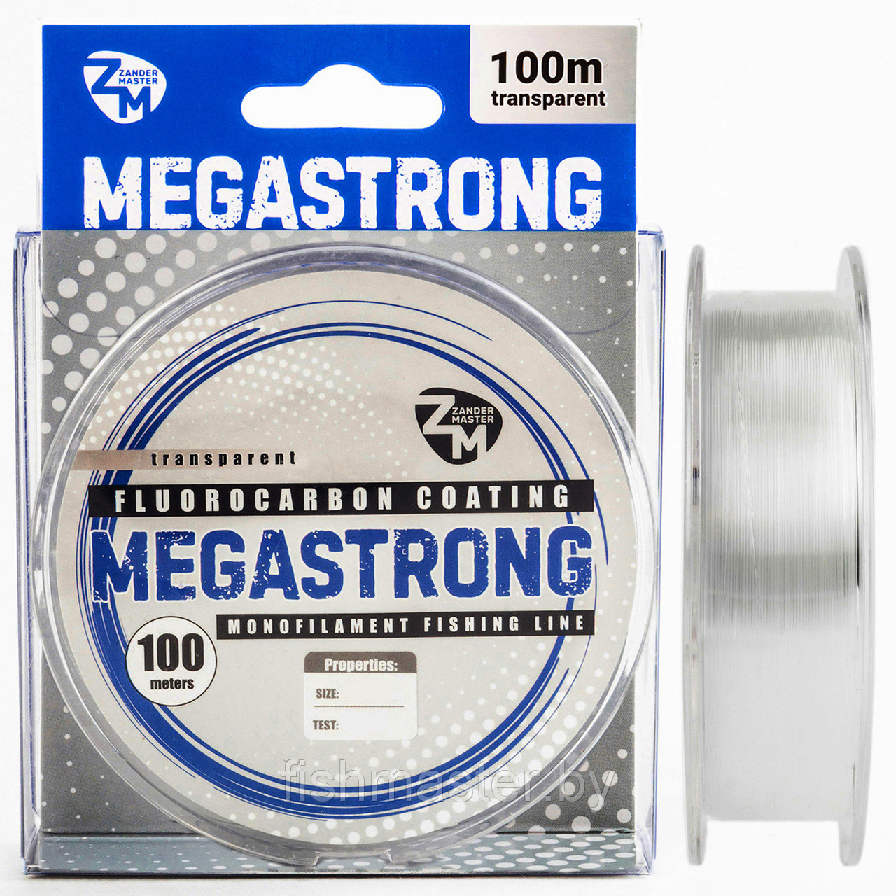 Леска Zanderмaster "MEGASTRONG" 100м цвет прозрачная