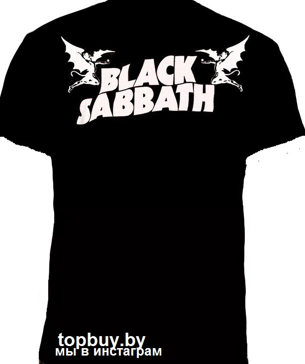 Футболка Black Sabbath - фото 1 - id-p122137503